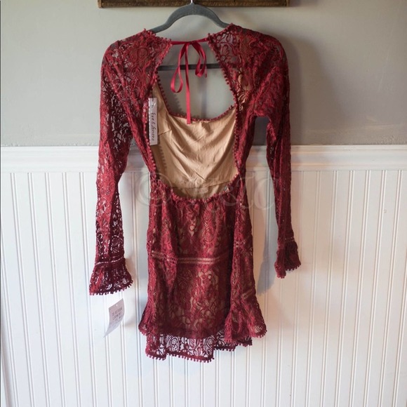 For Love & Lemons Emerie Mini Dress XS NEW - Picture 6 of 6